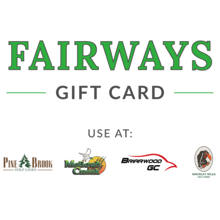 Fairways Golf Gift Card