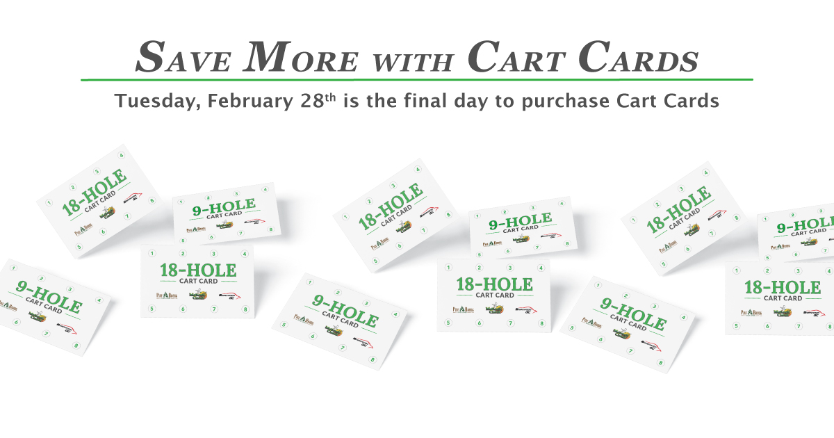 Cart Cards Save Even More with Each Round